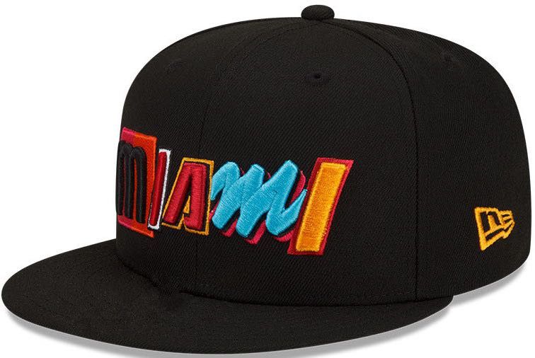 Cheap 2022 NBA Miami Heat Hat TX 07061